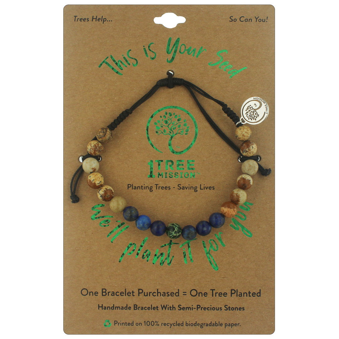 Blue Spruce Tree Bracelet