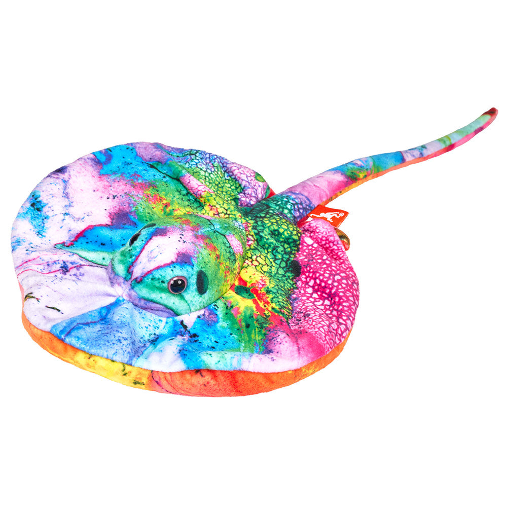 Watercolor Stingray Plush