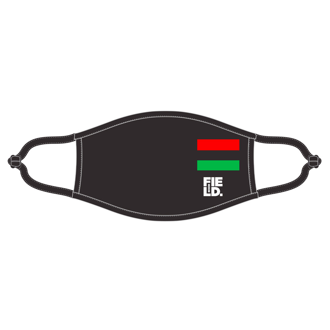 Pan-African Flag Face Mask
