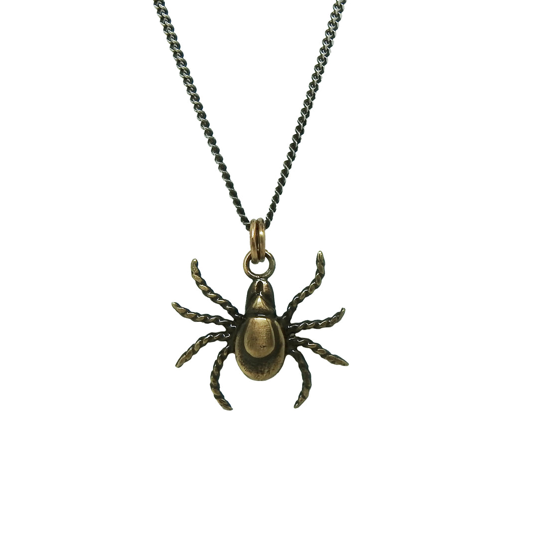 Tick Necklace - Bronze