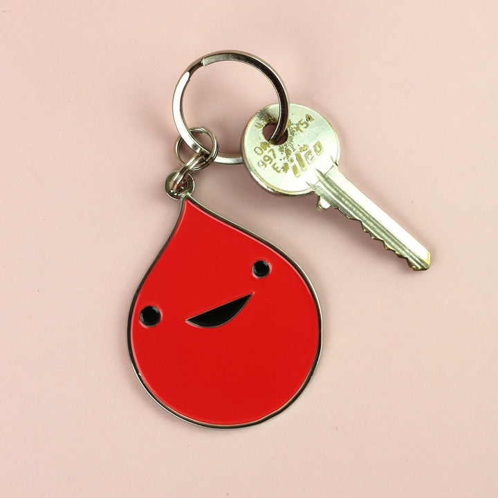 Blood Drop Keychain