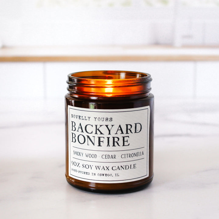 Backyard Bonfire Candle