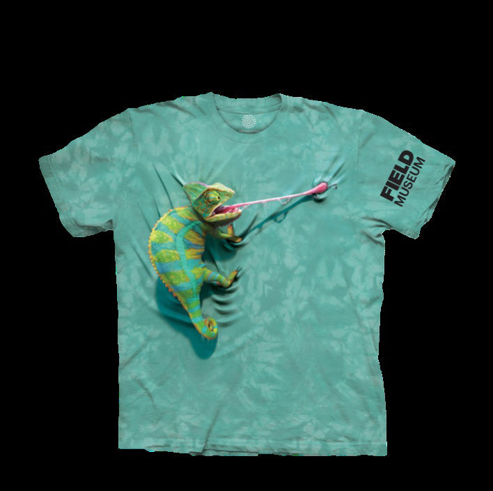 Climbing Chameleon Adult Tee – Field Museum