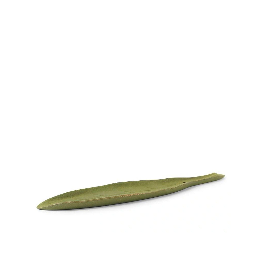 Spring Grass Leaf Incense Holder