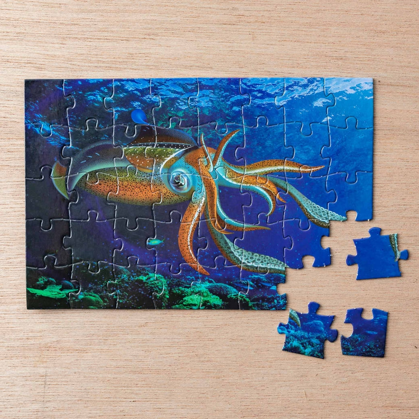 Deep Sea Giant Squid 40 Piece Puzzle