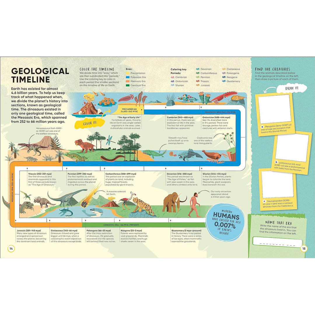 Active Learning Dinosaurs and Other Prehistoric Creatures