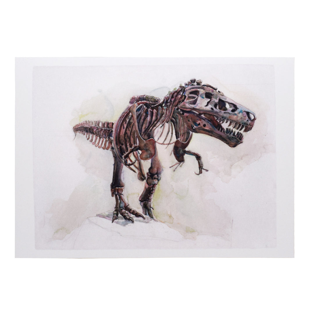 Peggy Macnamara SUE the T. rex Greeting Card | Field Museum Store