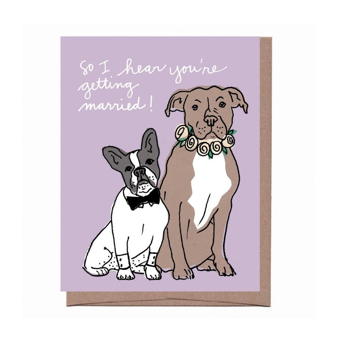 Wedding Dogs Greeting Card | Field Museum Store