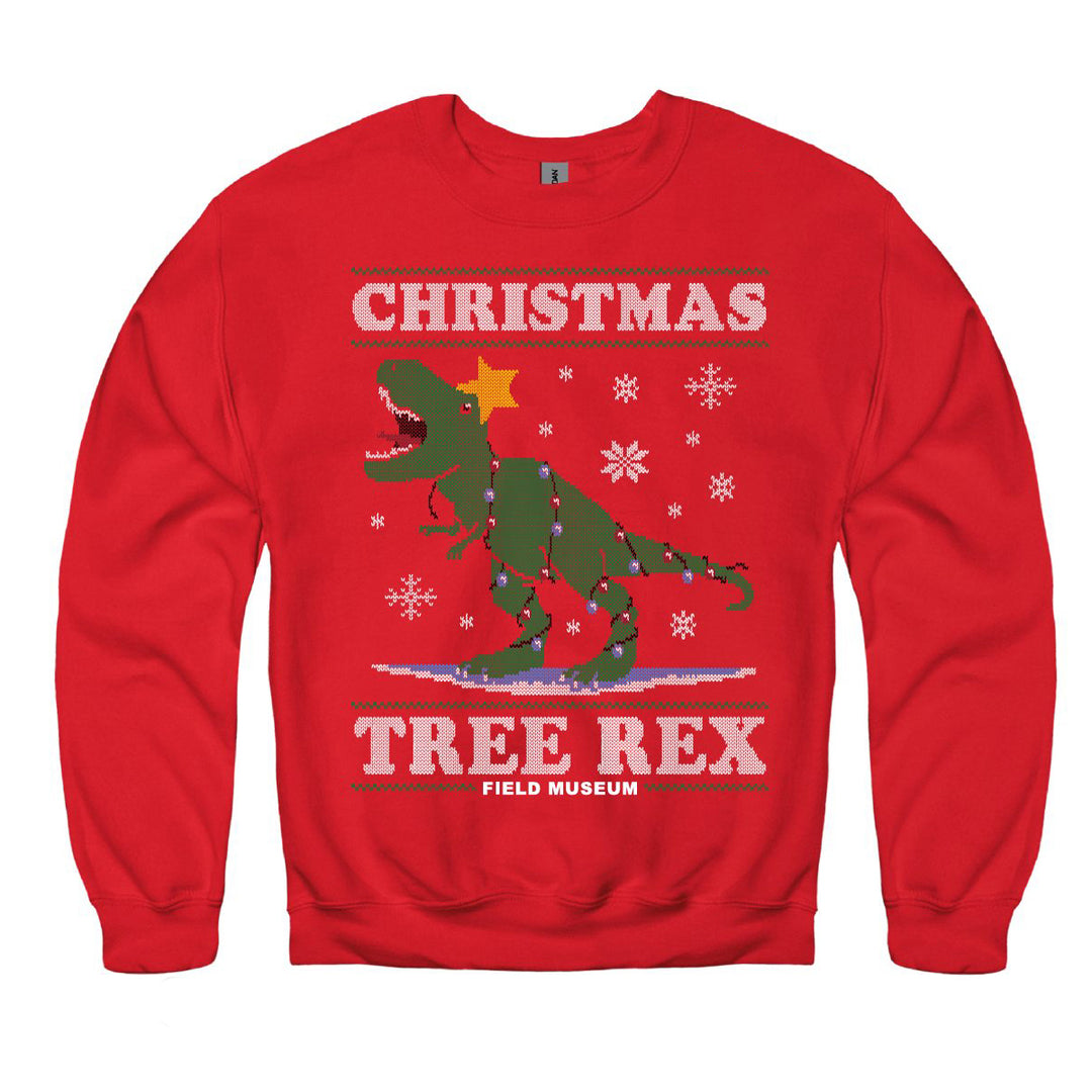 Christmas Tree Rex Youth Sweatshirt