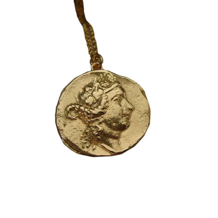 Dionysus Coin Necklace