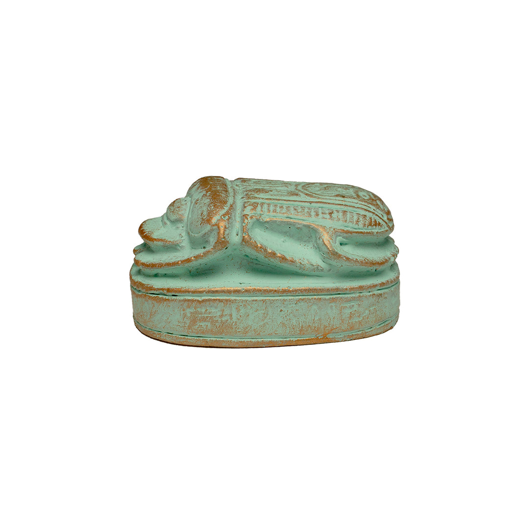 Scarab Paperweight - Green