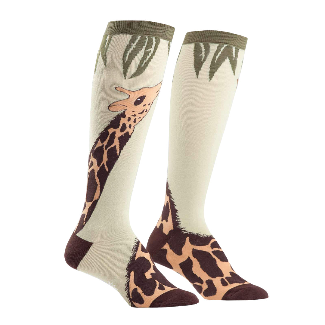 Giraffe Knee High Socks | Field Museum Store