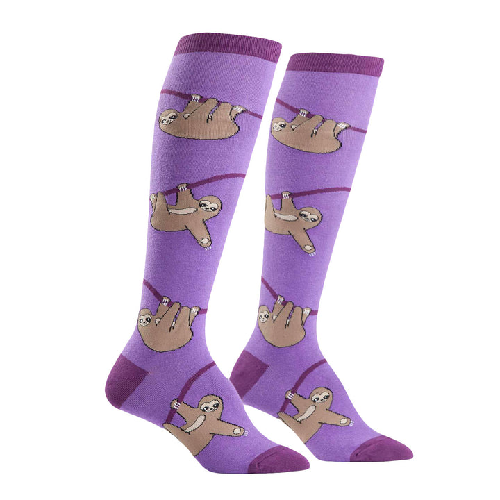 Sloth Knee High Socks | Field Museum Store