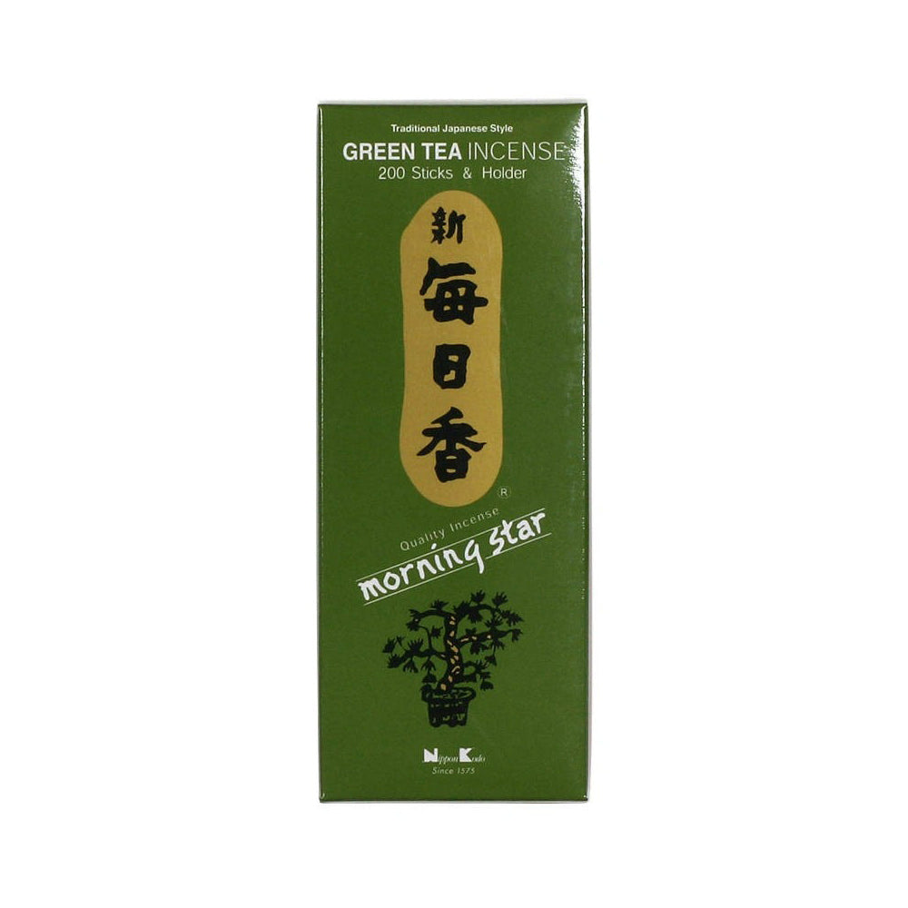 Green Tea Morning Star Incense - 200 Sticks