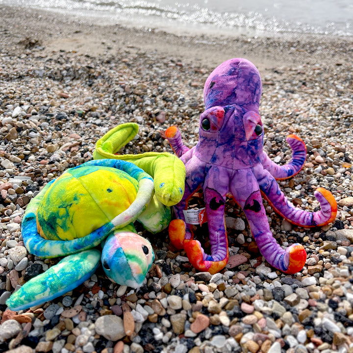 Watercolor Octopus Plush  Wild Republic   