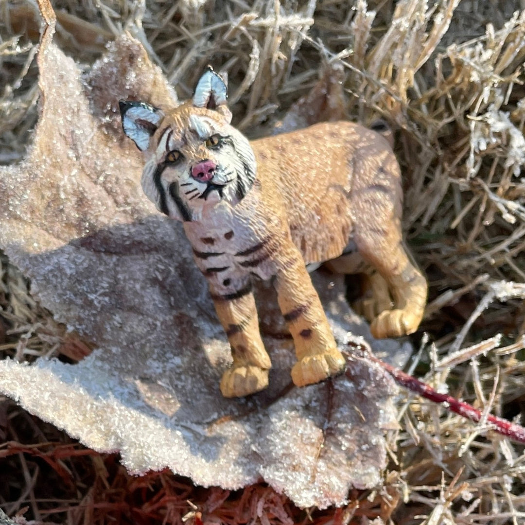 Bobcat Toy Figurine