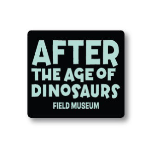 STICKER AFTER THE AGE OF DINOSAURS
