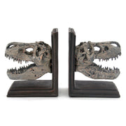 T-REX SKULL BOOKENDS