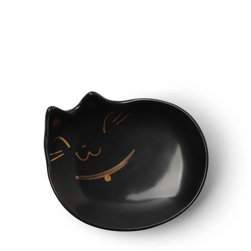 Mini Black Cat Plate