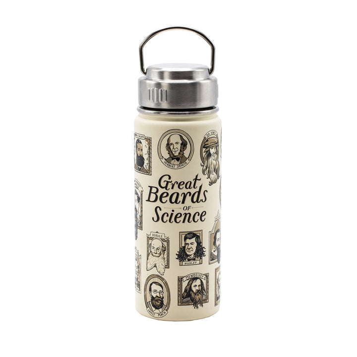 Beards of Science Stainless Steel Flask