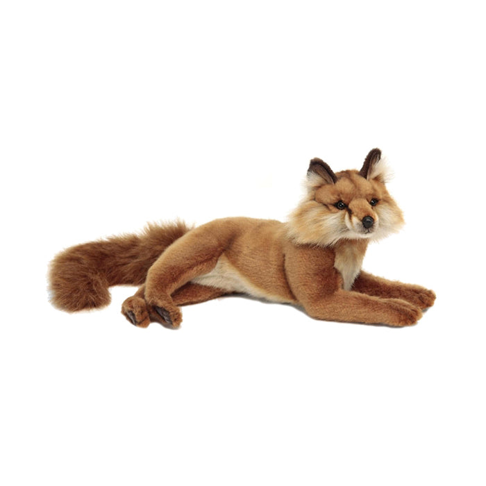 Realistic Laying Fox Plush