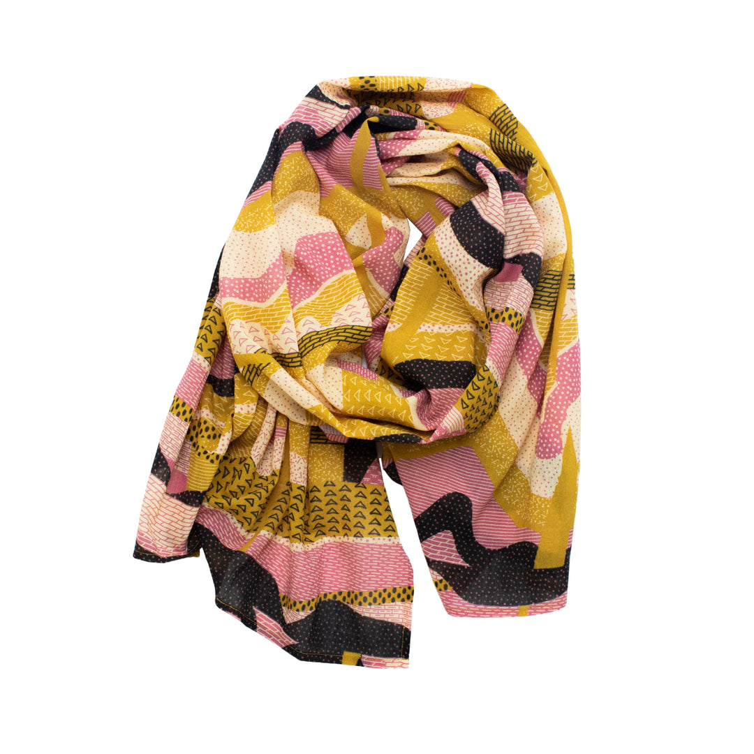 Geologic Layers Scarf  Cognitive Surplus   