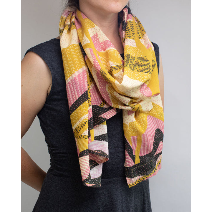 Geologic Layers Scarf  Cognitive Surplus   