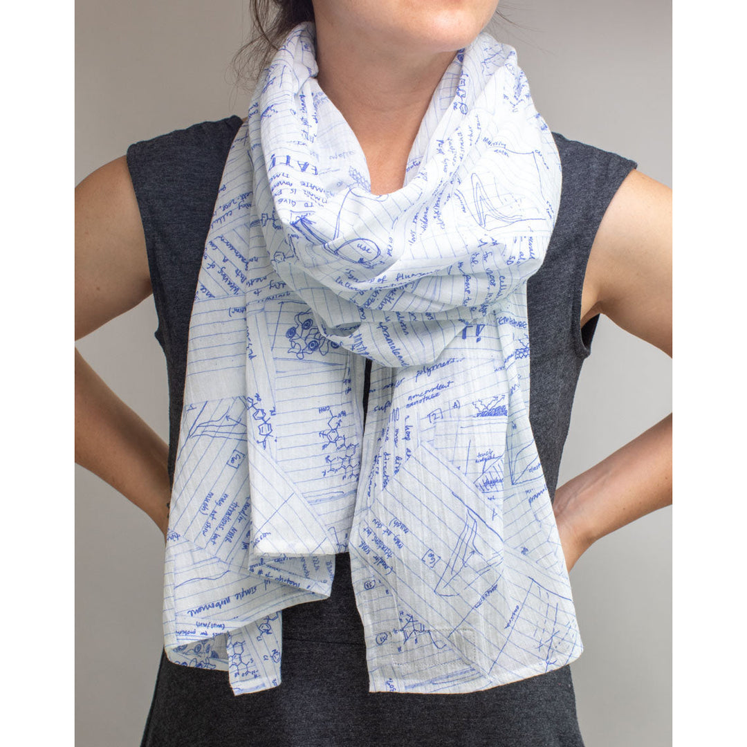 Lab Notes Scarf  Cognitive Surplus   