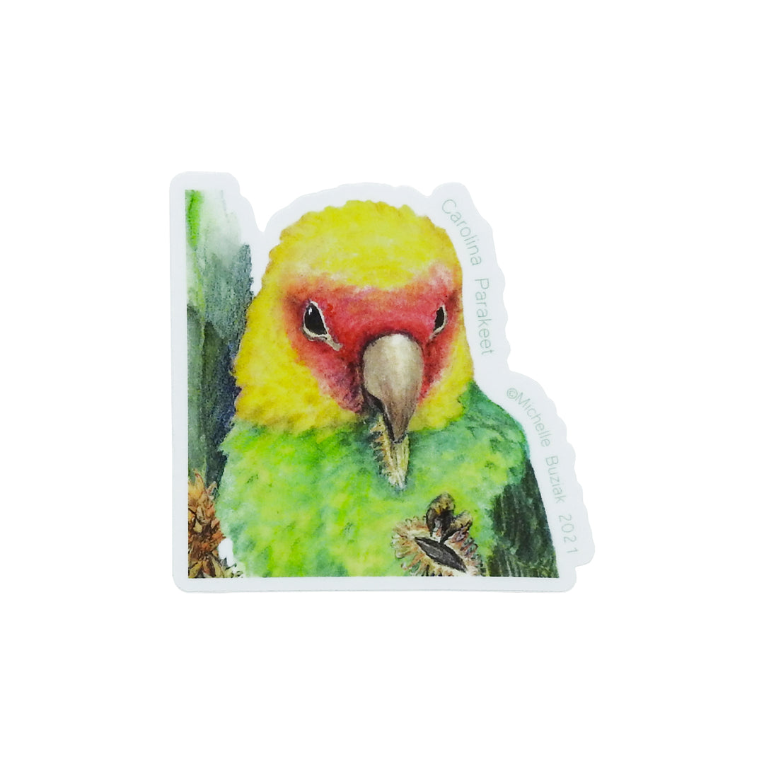 Carolina Parakeet Sticker