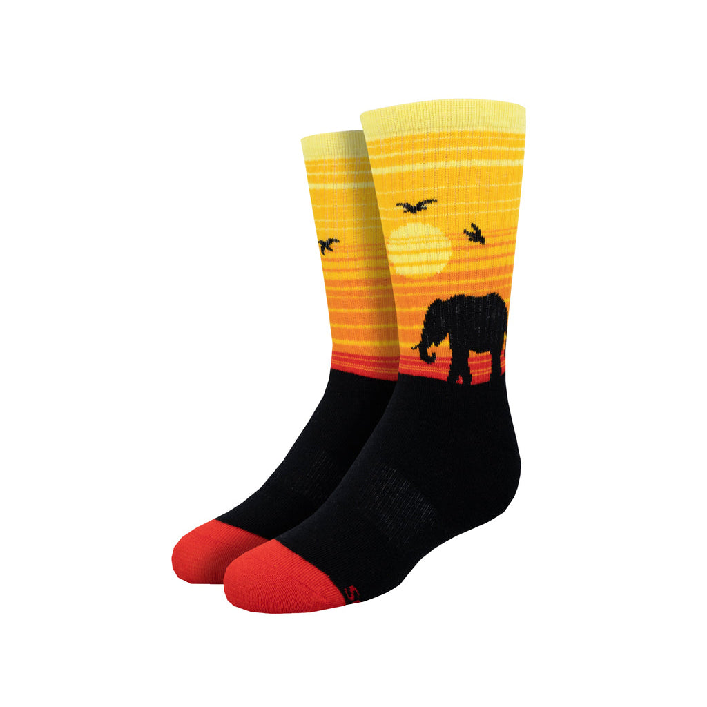 Youth Sunset Safari Socks