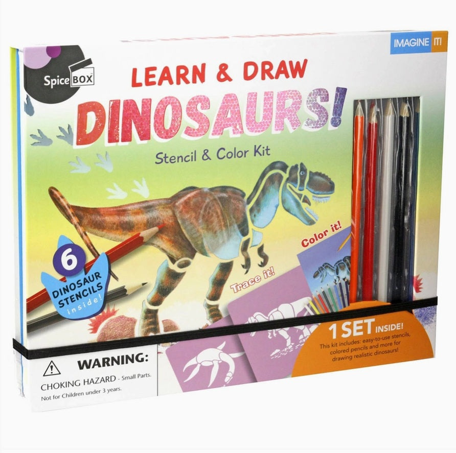 Learn & Draw Dinosaurs
