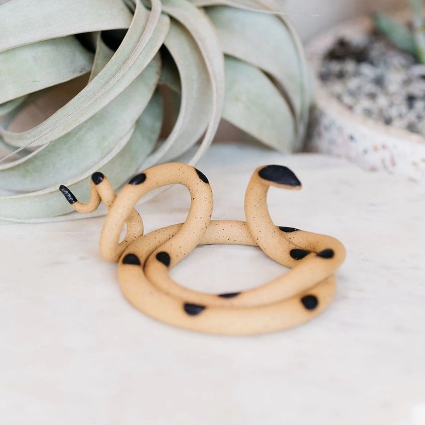 Sammy the Ceramic Snake