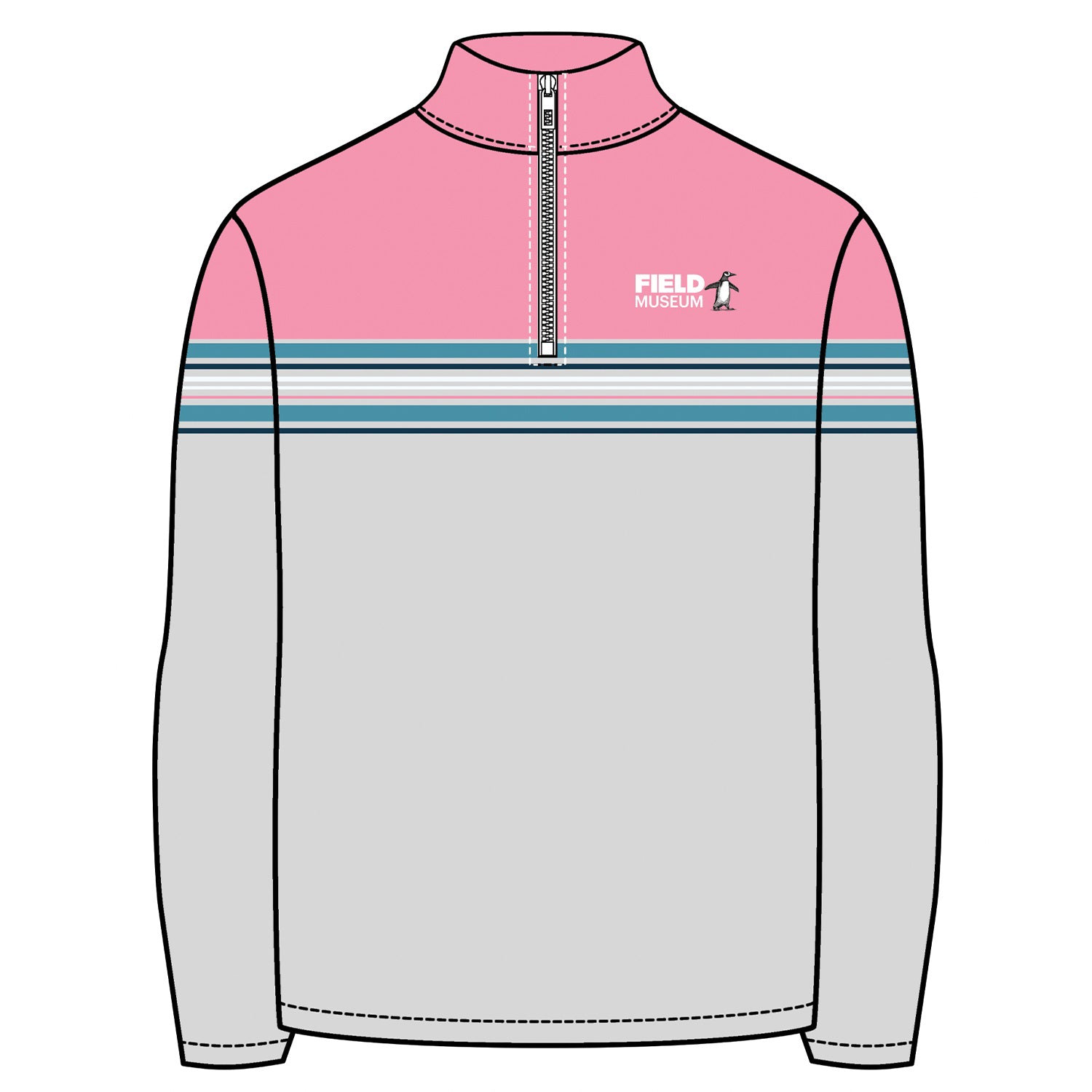 Quarter Zip Penguin Pullover