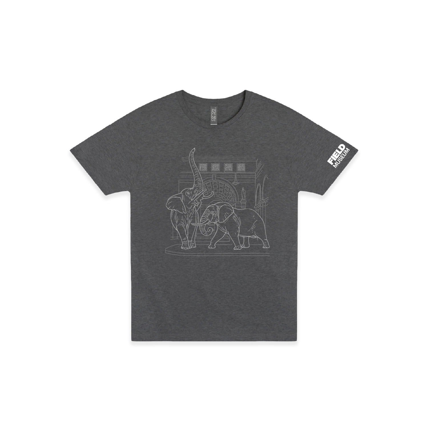 Elephant Sketch Adult Tee