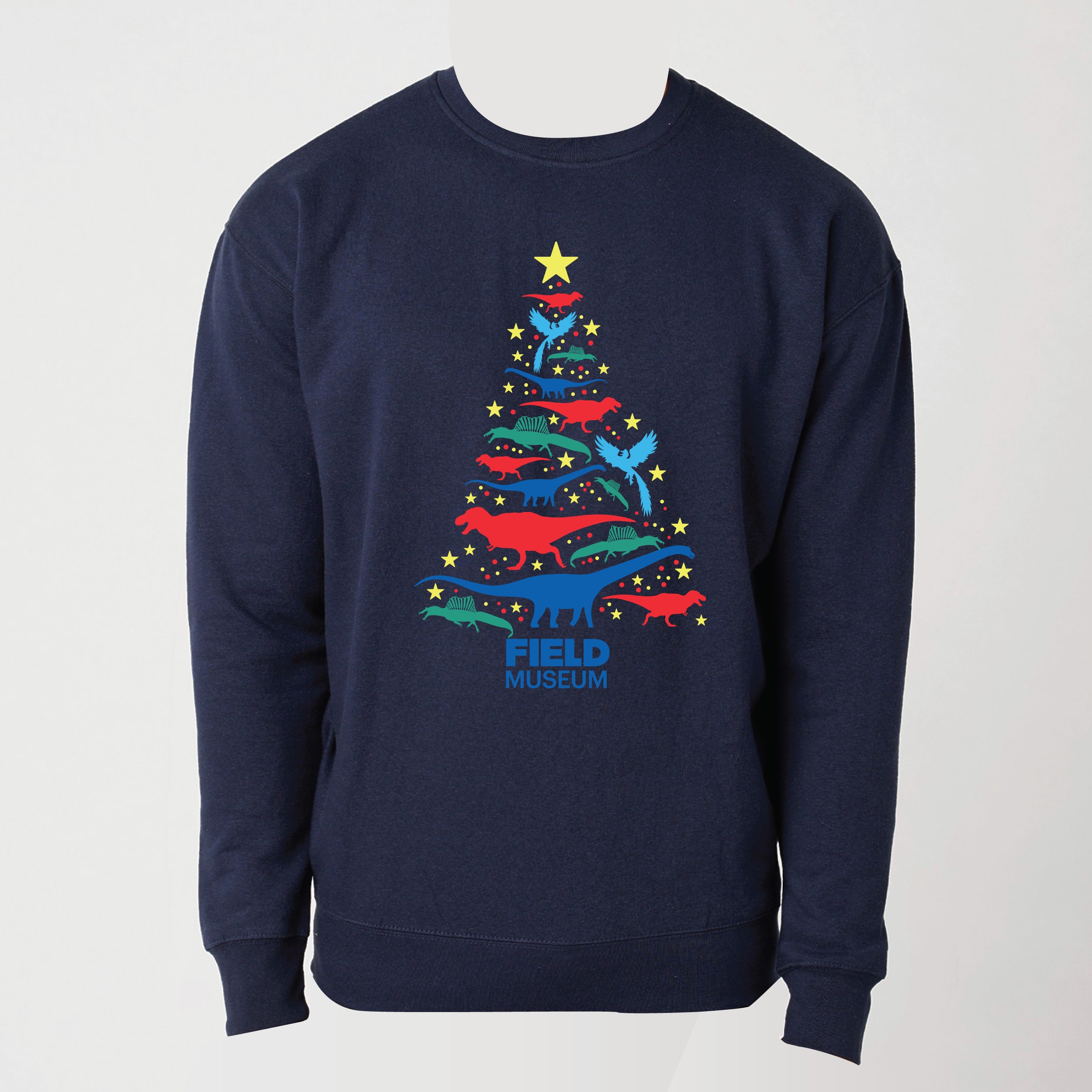 Field Museum Dino Tree Adult Sweatshirt