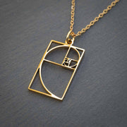 FIBONACCI NECKLACE GOLD