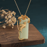Singing Bird Jade Necklace