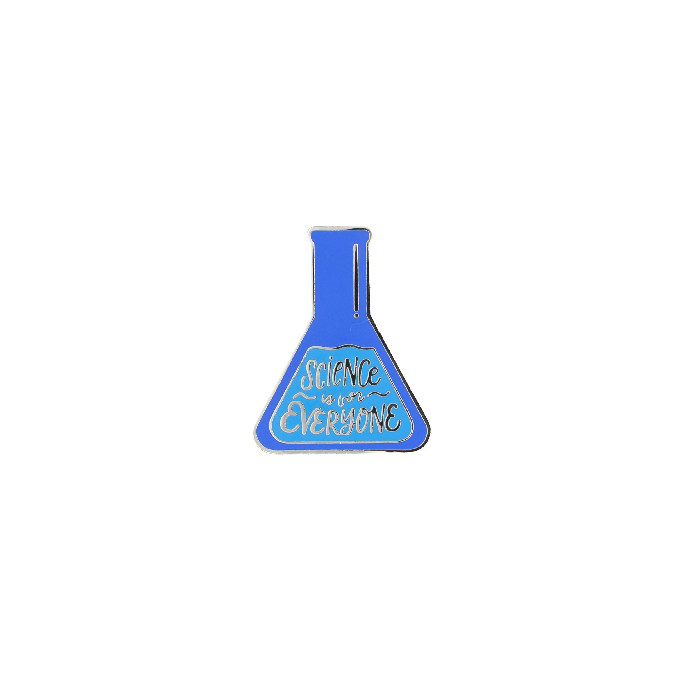 science-is-for-everyone-enamel-pin