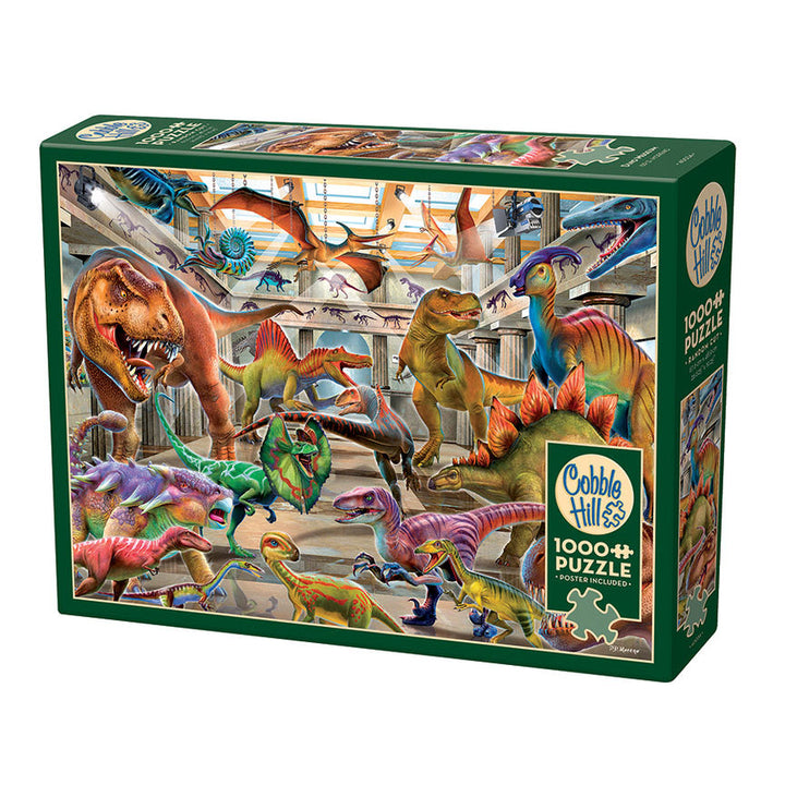 Dino Museum 1000 Piece Puzzle  Outset Media   