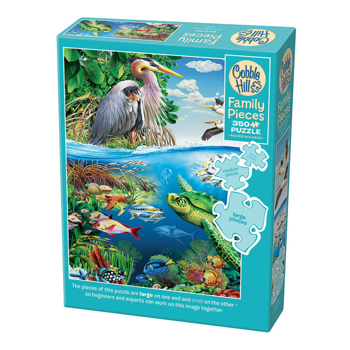 Earth Day Family 350 Piece Puzzle  Outset Media   