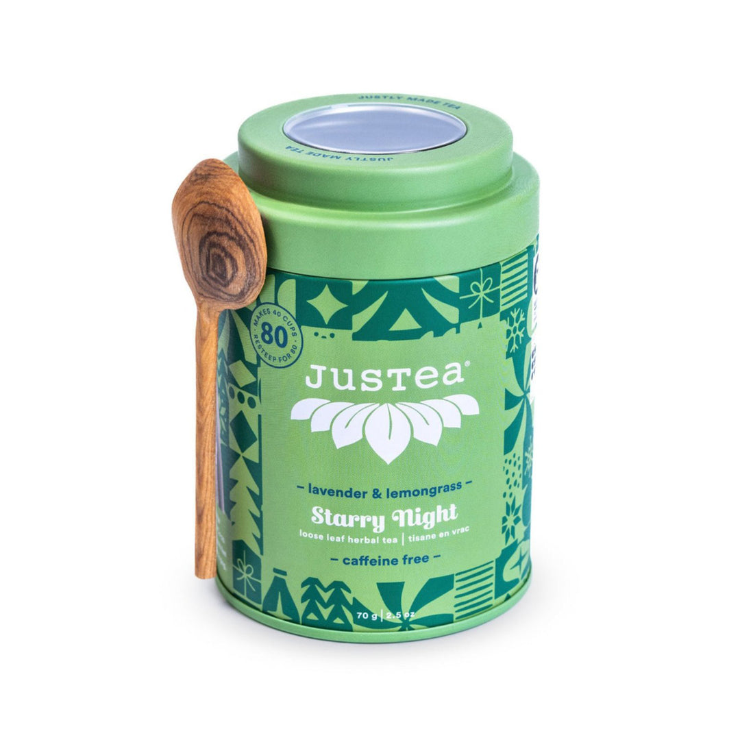 JusTea Starry Night Loose Leaf Tea Swahili Imports