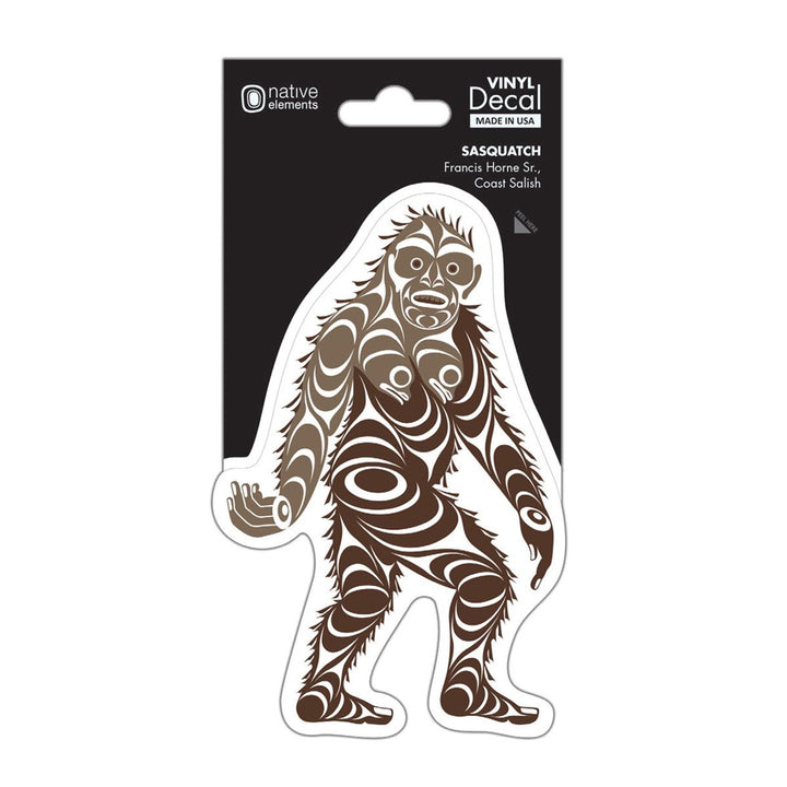 Sasquatch Vinyl Decal  Native Northwest   