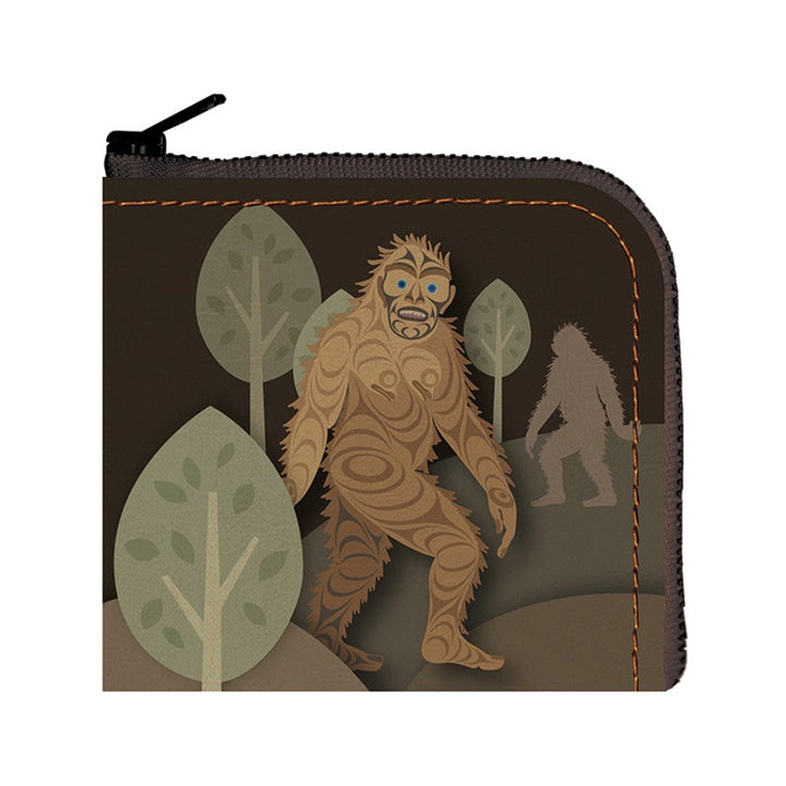 Sasquatch Coin Purse  Native Northwest   