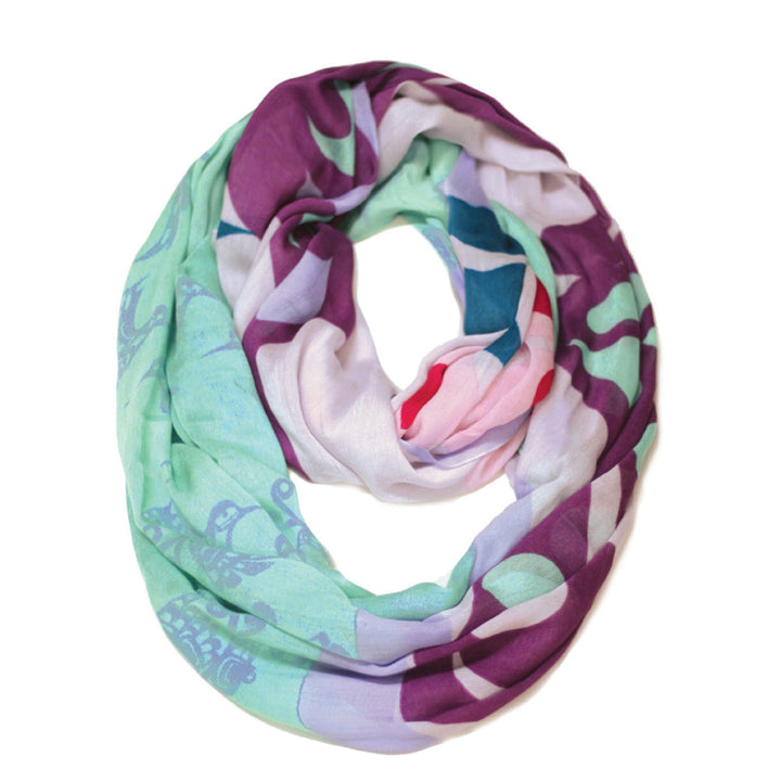 Hummingbird Circle Scarf  Native Northwest   