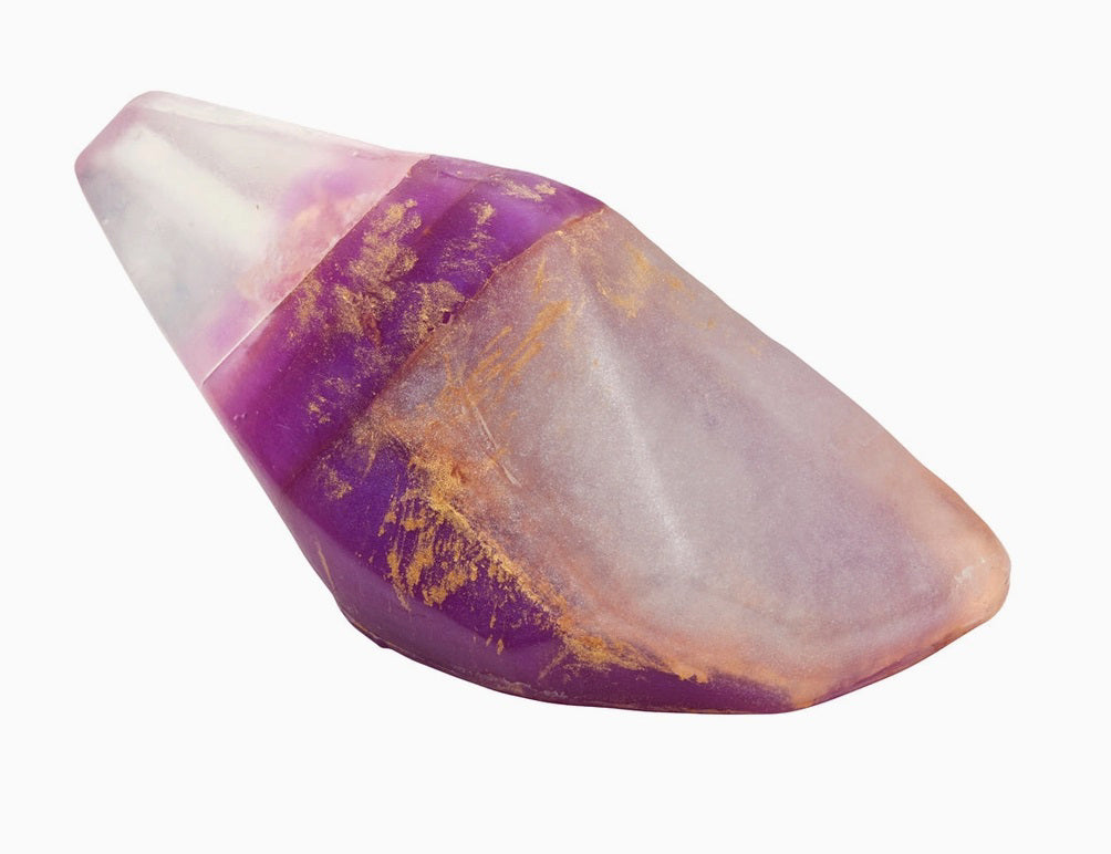 Amethyst Crystal Soap Bar