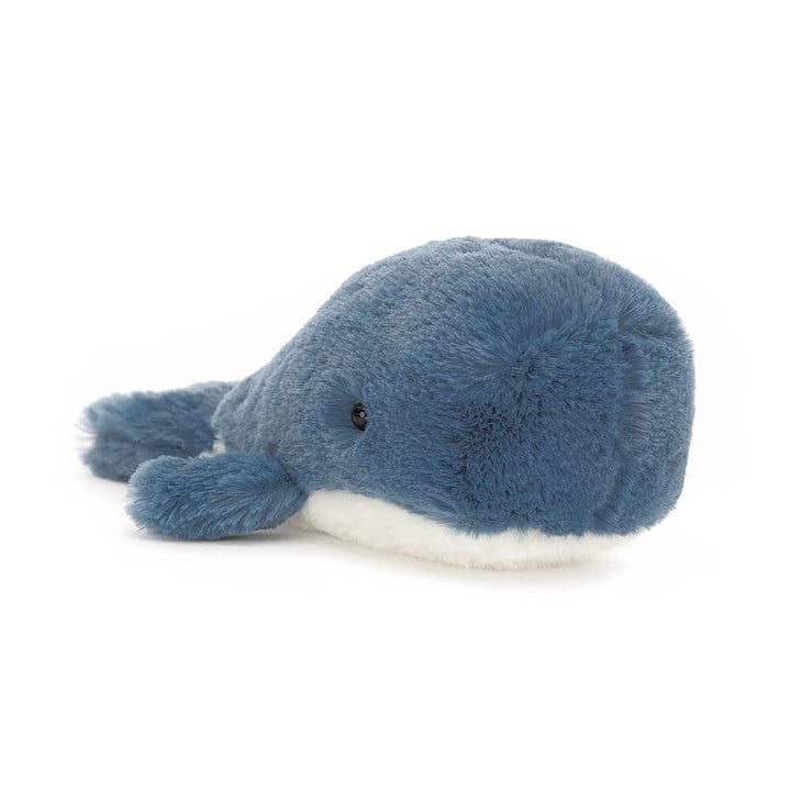 Wavelly Whale Plush - Blue