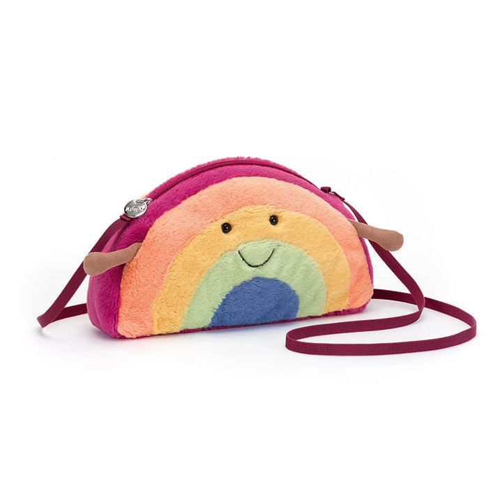 Amuseable Rainbow Plush Bag  Jellycat   