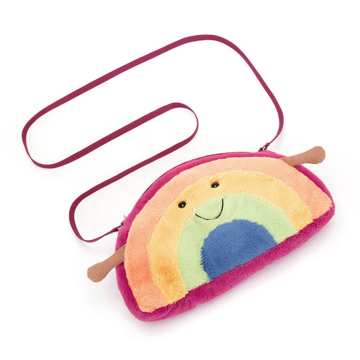 Amuseable Rainbow Plush Bag  Jellycat   