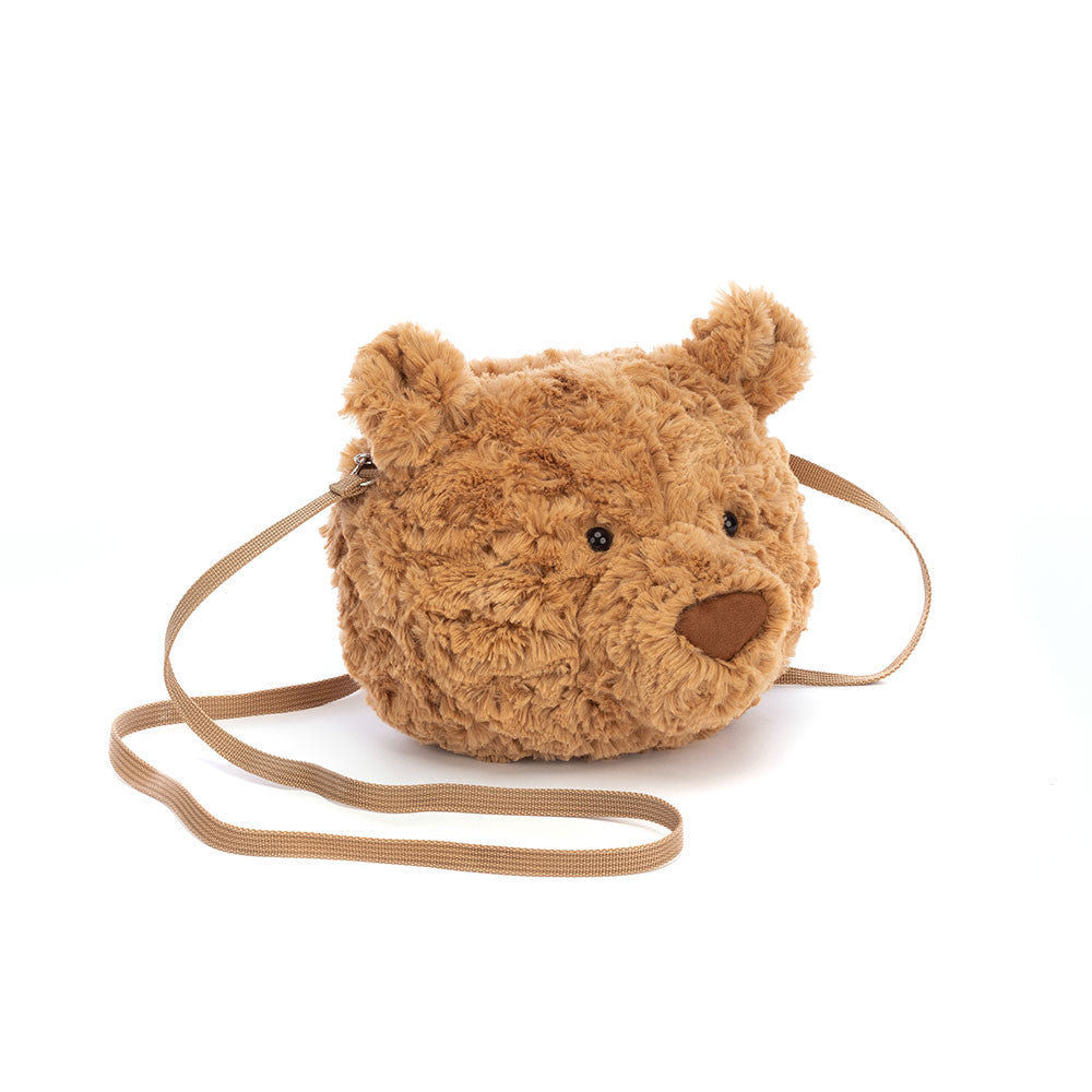 Bartholomew Bear Plush Bag  Jellycat   