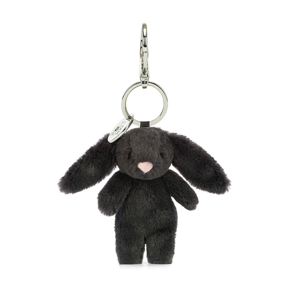 Bashful Inky Bunny Bag Charm Plush  Jellycat   